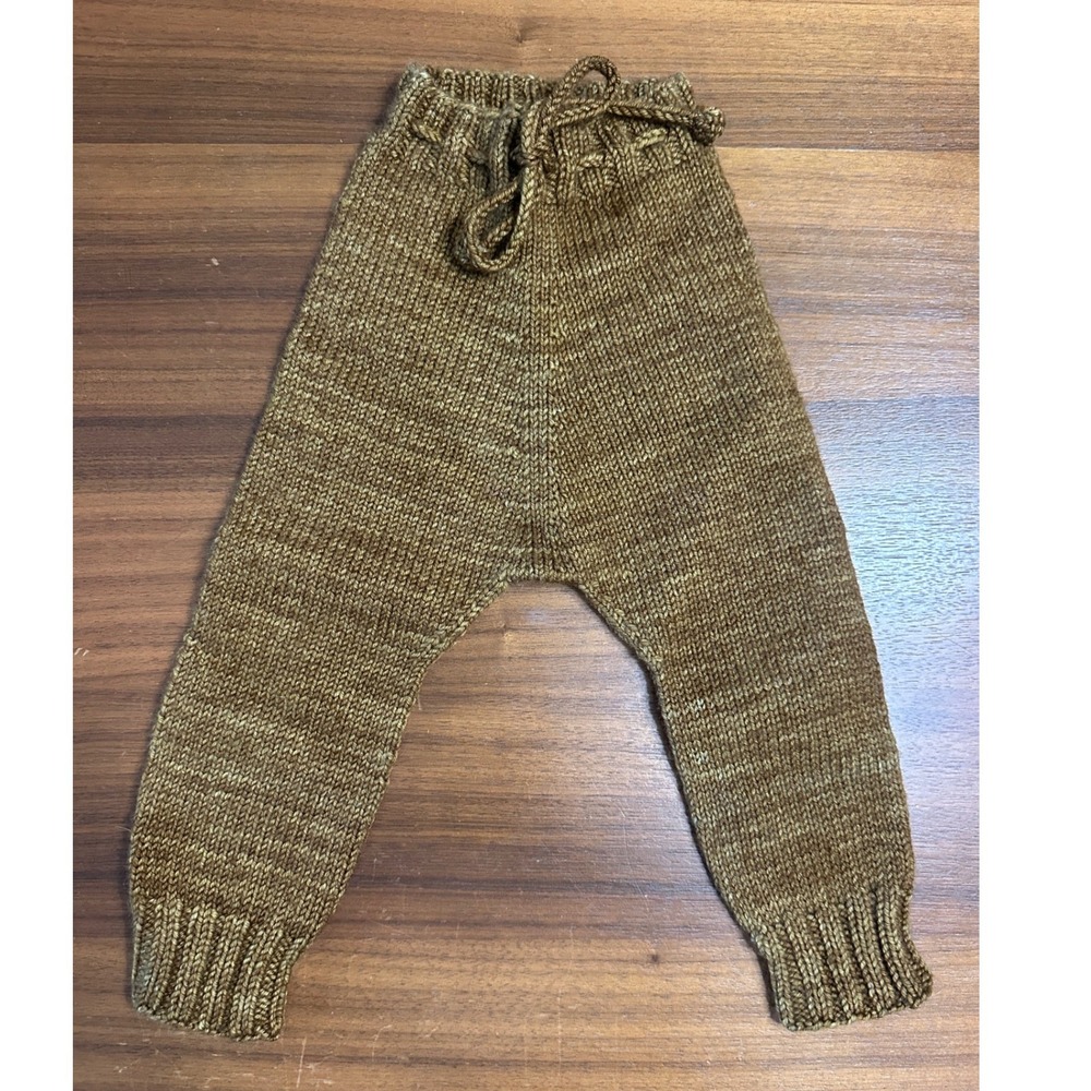 Misha & Puff Snowy Day Leggings 12-18 Months Nutmeg Brown Layette Heirloom